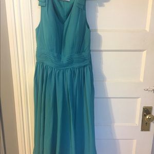 New with tags teal custom special occasion dress
